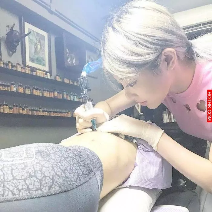 本地香港最靚女紋身師!靠清新風格闖出名堂