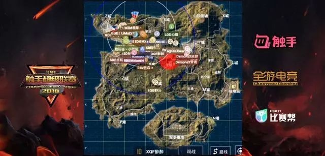 刺激戰場:海島最肥的地方!4人10分鐘搜不完!觸手職業隊也跳這