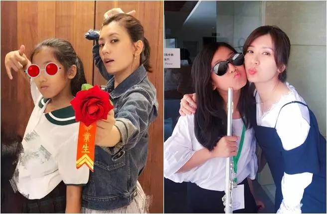 母女一秒變姐妹賈靜雯13歲大女兒梧桐妹長大了!與媽媽並肩合照完全看不出是母女!