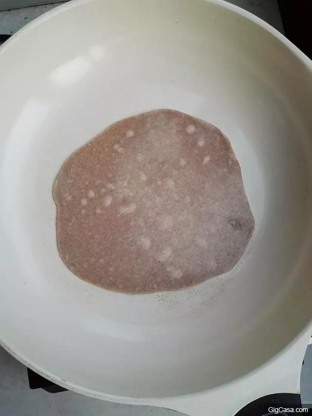 廚藝烹飪 :不粘鍋 褐麥粉薄餅