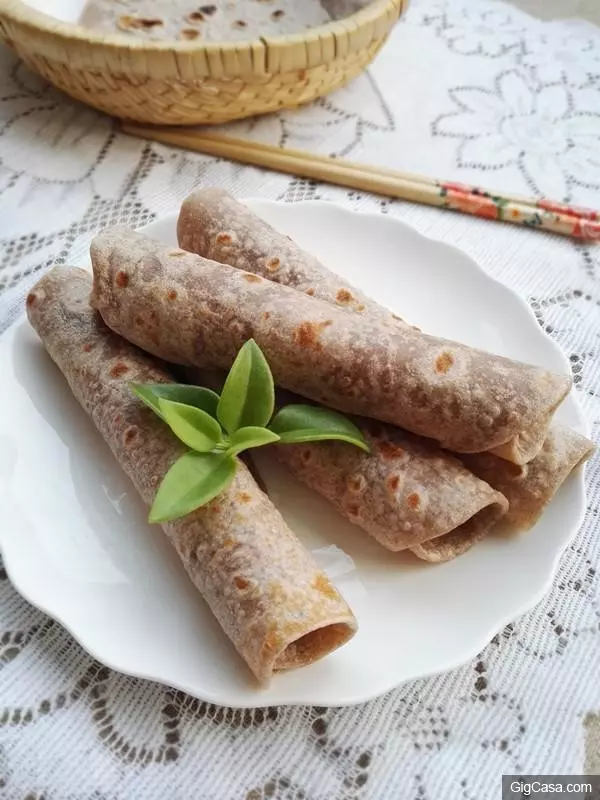 廚藝烹飪 :不粘鍋 褐麥粉薄餅