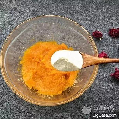 椰蓉紫薯南瓜球#有顏值的實力派#