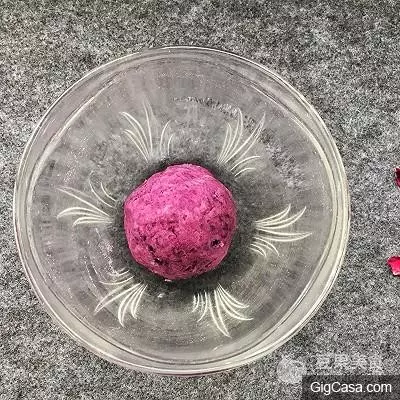 椰蓉紫薯南瓜球#有顏值的實力派#