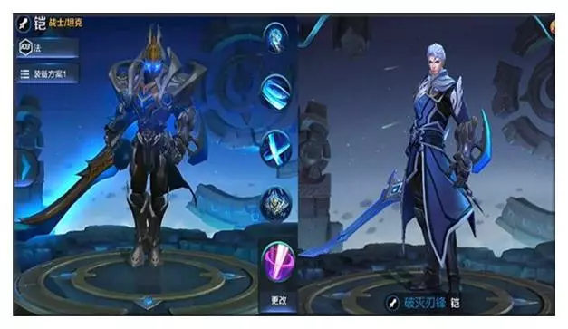 王者榮耀:五位英雄模型重做前後對比,露娜美出天際,凱秒變男神