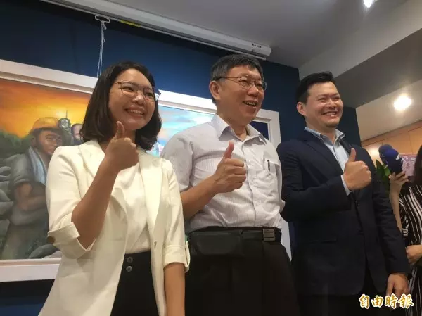 時力蕭新晟競辦簡陋 柯P:我們都是創造奇蹟 的人