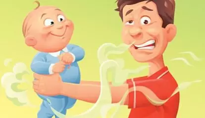 寶寶放屁不可忽視!四種屁揭秘寶寶健康狀況!