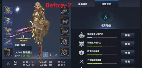 聖殿騎士(白妖)角色培養心路歷程
