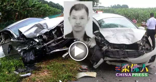 轎車撞休旅車 華裔夫妻身亡