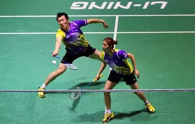 混雙男要有打3點的能力,女選手在網前要封1擋1