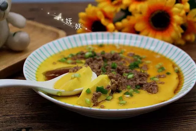 肉末蒸蛋怎麼蒸出布丁口感!好多人不懂,關鍵在這步!