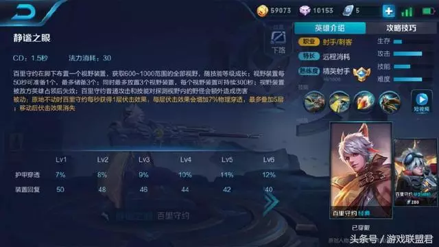 王者榮耀乾貨:除了阿離和狄仁傑,其他射手都可以探草叢了