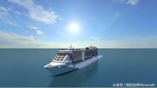 《我的世界》里億萬富翁的生活 開著遊艇逛海島一天三頓小燒烤