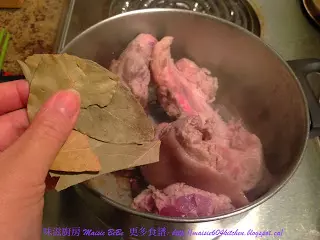【酒樓飯店】花椒冰糖炆鹹豬手--- 做法簡單!