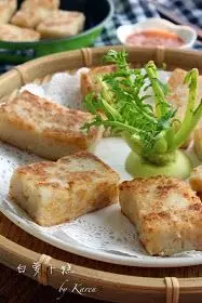 【白蘿卜糕】WhiteTurnipCake最美味的糕點之一,味道真是超棒!