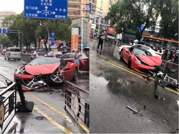 千萬超跑一路逆向超車 決戰貨車下場網友 喊讚