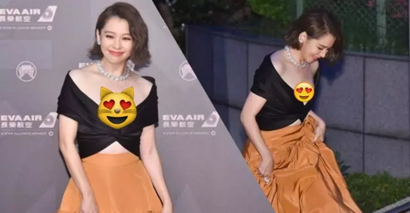 【女神全場最美!】徐若瑄《金曲獎》露20公分事業線,大曬雪乳美到翻!
