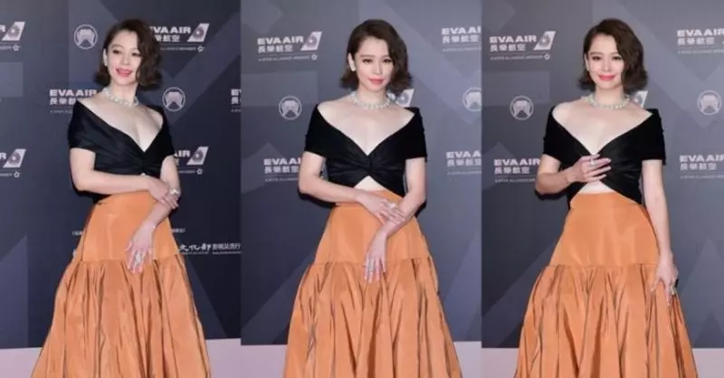 【女神全場最美!】徐若瑄《金曲獎》露20公分事業線,大曬雪乳美到翻!