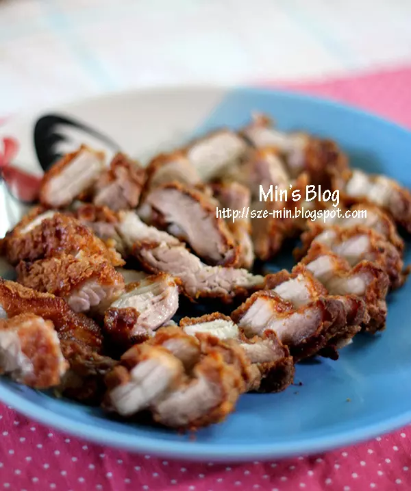Deep Fried Nam Yue Pork (Zha Yok) 南乳炸肉