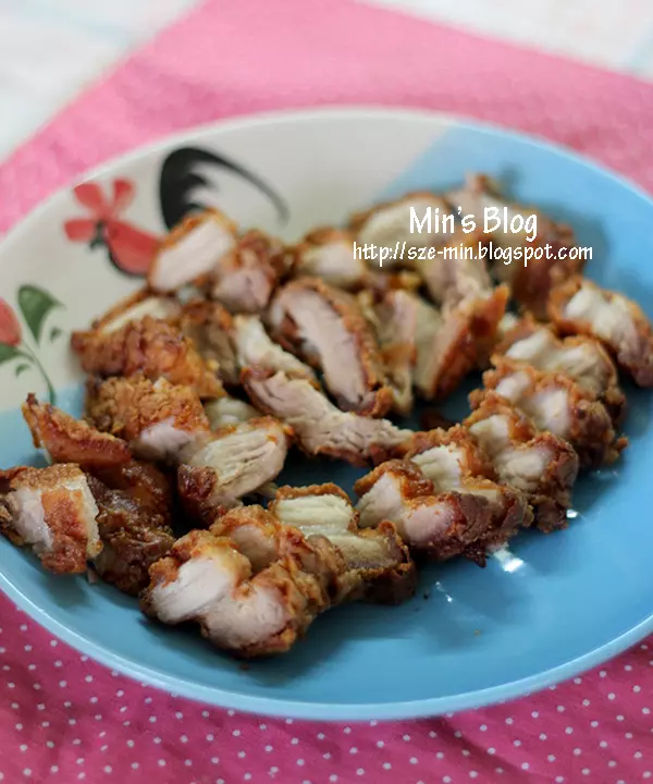 Deep Fried Nam Yue Pork (Zha Yok) 南乳炸肉