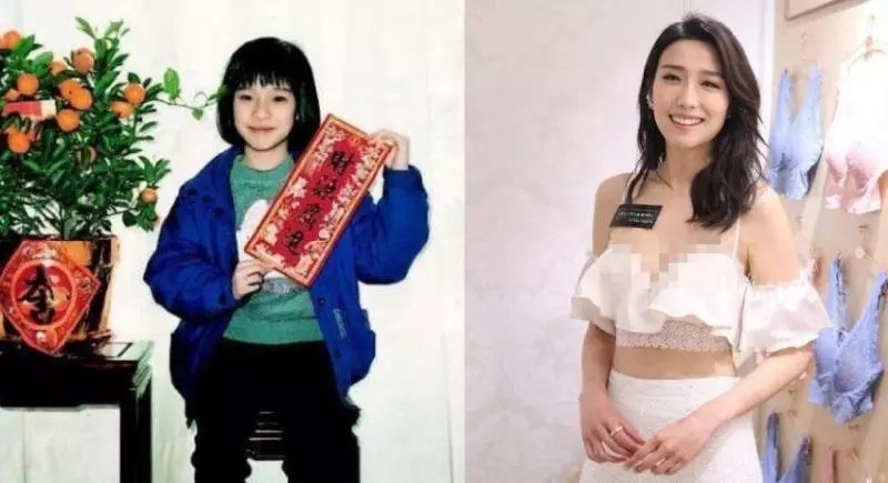 【絕對沒整過!】這10位TVB女藝人童年照曝光!長大後的『她們』和小時候一模一樣!