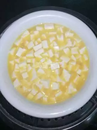 肉末雞蛋蒸豆腐,好好吃,做法簡單,趕快收藏起來吧!