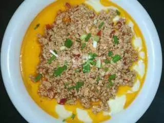 肉末雞蛋蒸豆腐,好好吃,做法簡單,趕快收藏起來吧!