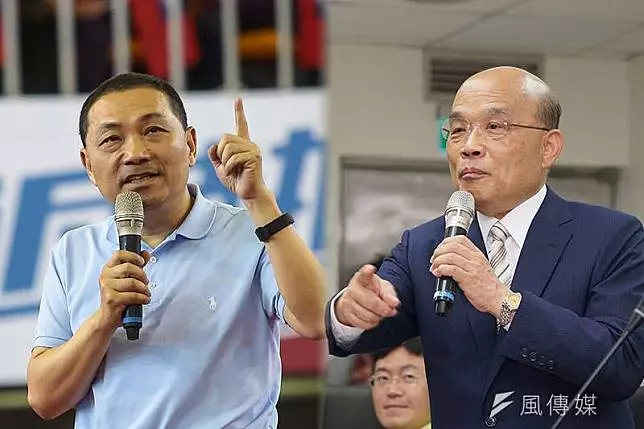 新北市長之爭 英系「台灣世代」民調:蘇貞昌、侯友宜「五五波」拉鋸