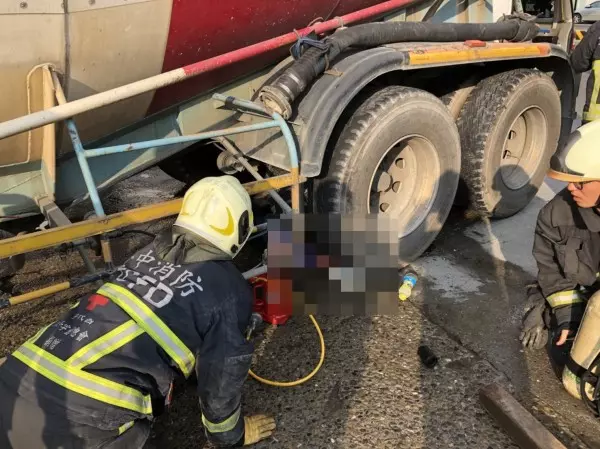 內輪差釀禍 單車婦遭混凝土車輾斃