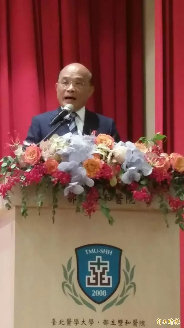 文大案記者會表現 蘇貞昌:只看到侯副市長在生氣