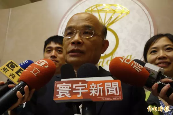 文大案記者會表現 蘇貞昌:只看到侯副市長在生氣