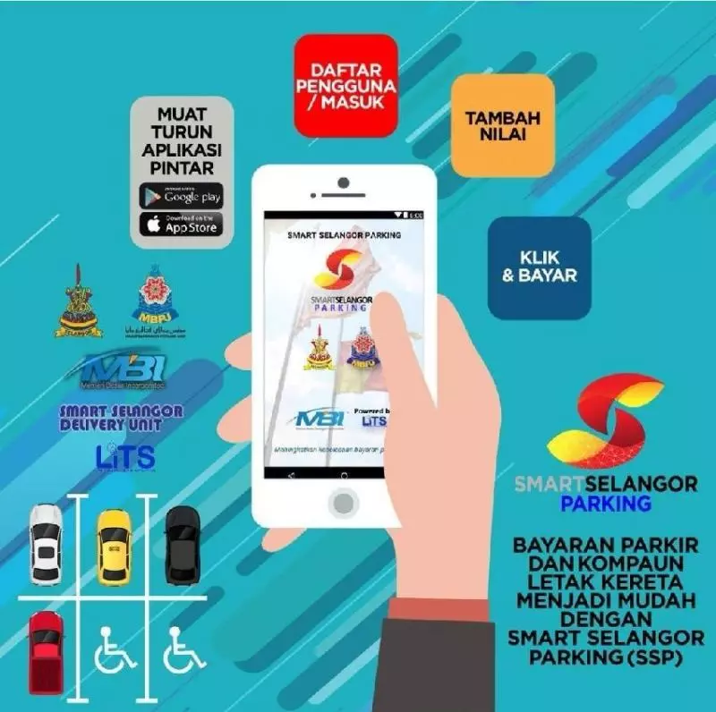 不用買停車固本了!用這個App!可在雪州多個地區給Parking費!