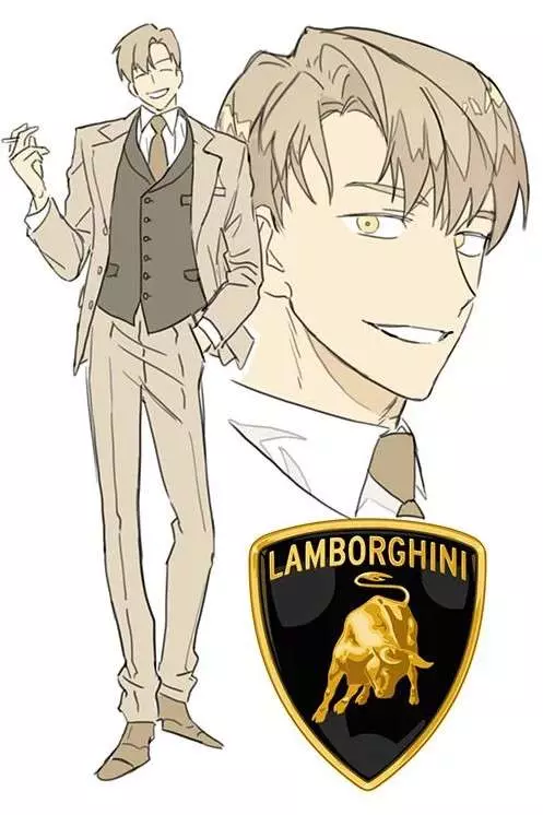 全球知名汽車品牌「擬人化」 藍寶堅尼帥到掉渣