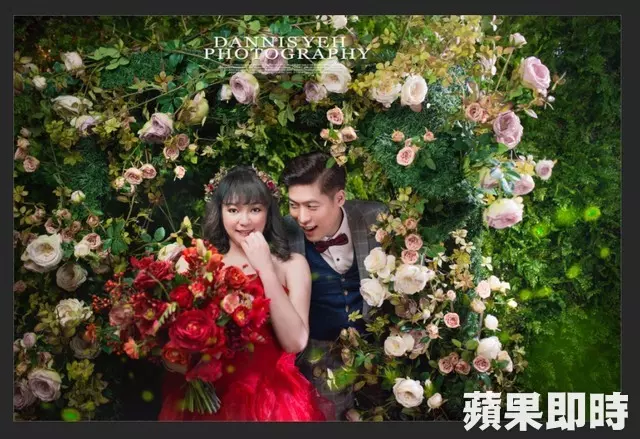 凌葳威拍婚紗「嫁給岳飛後代」兩人忘情接吻,「老公事業超強大」豪撒200萬寵她!