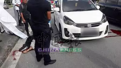 摩哆撞路墩‧遺下懷孕妻 公路再添馬勞亡魂