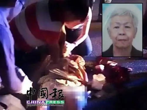 老婦過馬路遭摩哆撞斃 等不到一家旅遊