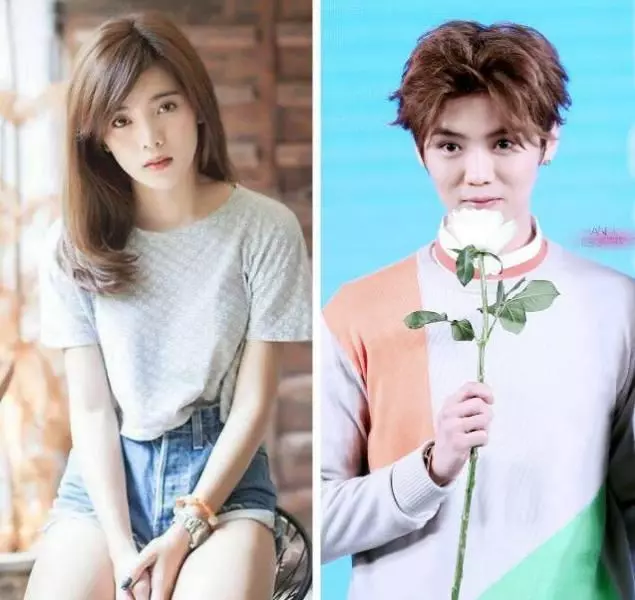 男明星和妹子撞臉:鹿晗傻傻分不清,她因長得像吳亦凡而引起熱議!