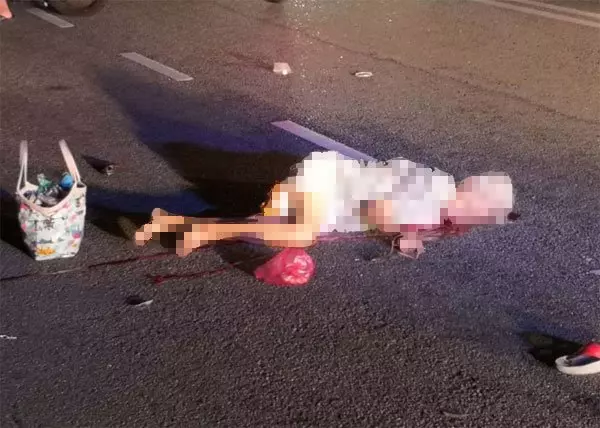 老婦過馬路遭摩哆撞斃 等不到一家旅遊