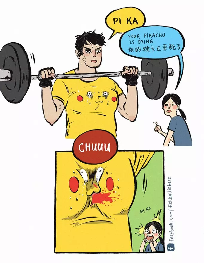 27張矮個子與「巨人宅宅男友」的爆笑相處日常,相差40公分的身高差果然激萌啊!