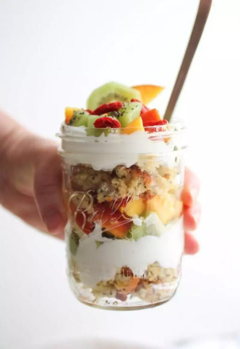 優格+水果=Parfait!適合上班族和學生 簡單快速的瘦身餐