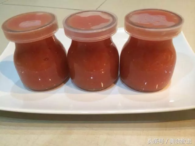 給孩子吃純天然沒有任何添加劑的「番茄醬」,自己動手做起來,簡直就是美味!