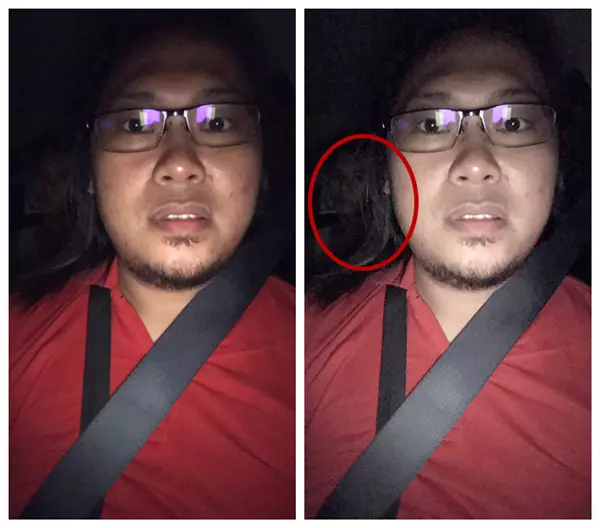 深夜搭Grab回家時,竟然在車上遇上「額外」的乘客!
