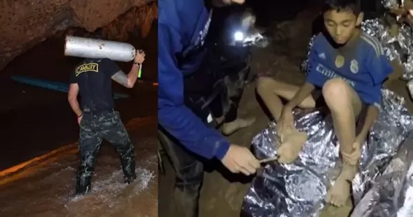 為了救出泰國受困少年, 「前海豹隊員」潛水出洞口時, 因缺氧而犧牲性命!