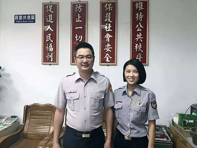撞名「呂秀蓮」 23歲正妹女警趣答「不認得臉也記得名」