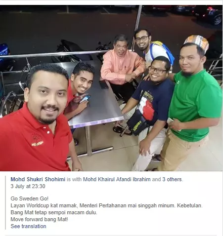 Mat Sabu可愛升級!他超級親民愛聊天,lunch time還特地跑去「這裡」,把下屬都嚇壞了!