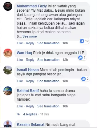 Mat Sabu可愛升級!他超級親民愛聊天,lunch time還特地跑去「這裡」,把下屬都嚇壞了!