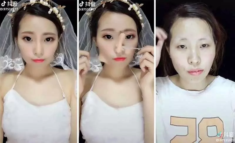 21張「女生化妝前 vs 卸妝後」的對比圖 看完都開始懷疑人生了