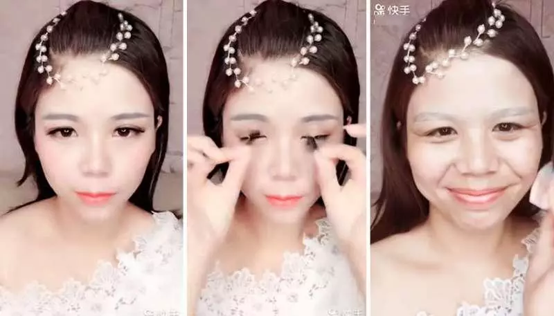 21張「女生化妝前 vs 卸妝後」的對比圖 看完都開始懷疑人生了