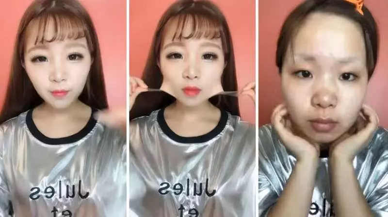 21張「女生化妝前 vs 卸妝後」的對比圖 看完都開始懷疑人生了