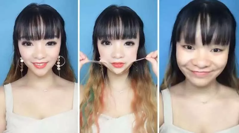 21張「女生化妝前 vs 卸妝後」的對比圖 看完都開始懷疑人生了
