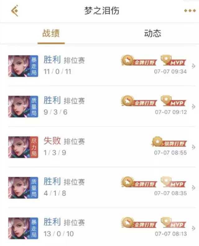 夢淚通宵上分,將元歌打上國服最強,網友打氣:為夢想,再來一次